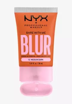 Тональный крем BARE With ME BLUR TINT Nyx Professional Makeup, цвет medium dark