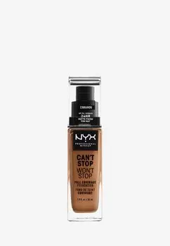 Тональный крем Can'T Stop Won'T Stop Foundation Nyx Professional Makeup, цвет 15.5 cinnamon