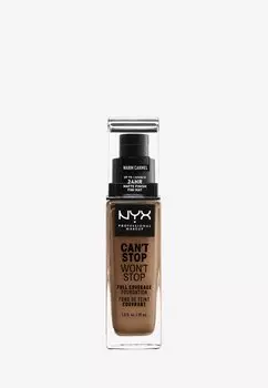 Тональный крем Can'T Stop Won'T Stop Foundation Nyx Professional Makeup, цвет 15.7 warm carmel