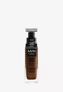 Тональный крем Can'T Stop Won'T Stop Foundation Nyx Professional Makeup, цвет 22.3 walnut