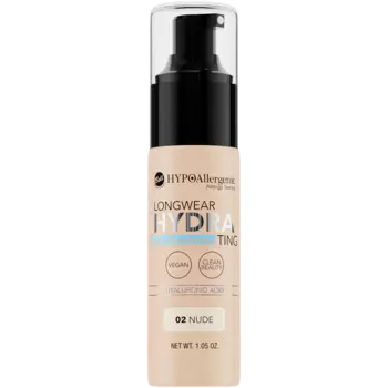 Тональный крем для лица 02 Bell Hypoallergenic Longwear Hydrating, 30 гр