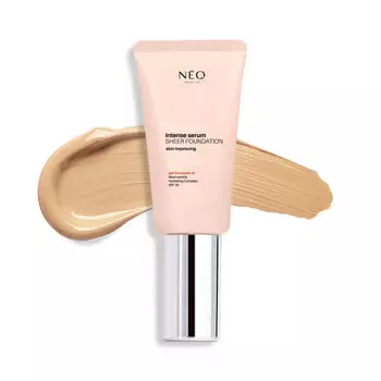 Тональный крем для лица 02 слоновая кость, 30 мл Neo Make Up, цвет 02 ivory