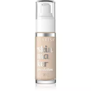 Тональный крем для лица 02 Светло-бежевый, 30 г Claresa, Skin Maker