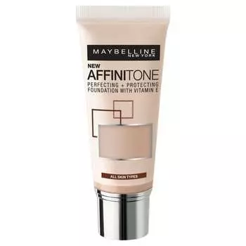 Тональный крем для лица, 02 Светлый фарфор, 30 мл Maybelline, Affinitone