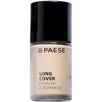 Тональный крем для лица 02н Paese Long Cover Z Jedwabiem, 30 мл