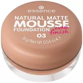 Тональный крем для лица 03, 16 г Essence Natural matte mousse, цвет 03