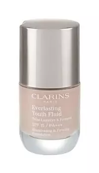 Тональный крем для лица, 109 Wheat, 30 мл Clarins, Everlasting Youth Fluid