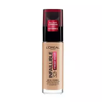 Тональный крем для лица 140 Golden Beige, 30 мл L'oreal Paris, Infaillible, Maybelline