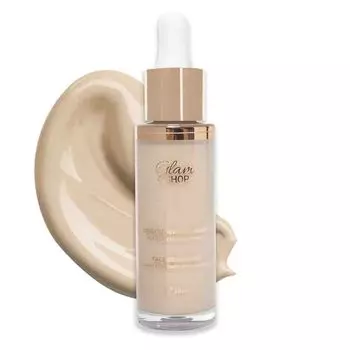 Тональный крем для лица 1 оливка Glam Shop, 30 мл