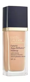Тональный крем для лица, 1N1 Ivory Nude, 30 мл Estee Lauder, Futurist Aqua Brilliance Makeup with Intense Moisture Infusion SPF 20, Este Lauder
