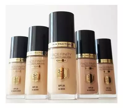 Тональный крем для лица 3 в 1, оттенок 84 Soft Toffee, 30 мл Max Factor, Facefinity