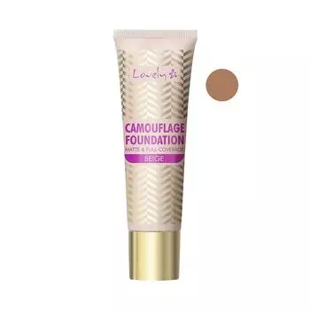 Тональный крем для лица 4 бежевый, 25 г Lovely Camouflage foundation, цвет 4 beige