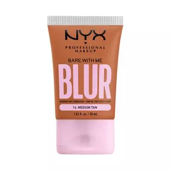 Тональный крем для лица среднего загара Nyx Professional Makeup Bare With Me Blur Tint, 30 мл
