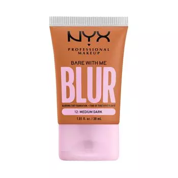 Тональный крем для лица средней темной окраски Nyx Professional Makeup Bare With Me Blur Tint, 30 мл