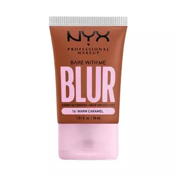 Тональный крем для лица теплая карамель Nyx Professional Makeup Bare With Me Blur Tint, 30 мл