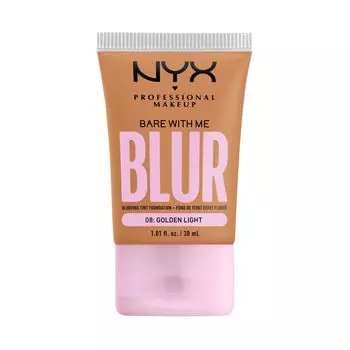 Тональный крем для лица «золотой свет» Nyx Professional Makeup Bare With Me Blur Tint, 30 мл