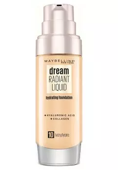 Тональный крем Dream Radiant Liquid Make-Up Maybelline New York, цвет 10 ivory