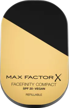 Тональный крем Facefinity Compact LSF 20 001 Porcelain nachfllbar 10 г MAX FACTOR