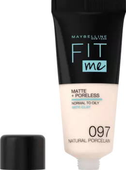 Тональный крем Fit Me Matte Poreless 97 Натуральный фарфор 300мл Maybelline New York