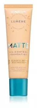Тональный крем - флюид для жирной и комбинированной кожи Lumene Nordic Makeup Matte, оттенок 1 Classic Beige 30 мл