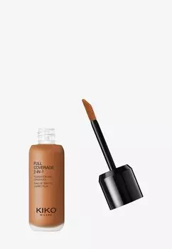 Тональный крем Full Coverage 2 In 1 Foundation And Concealer KIKO Milano, цвет 145 neutral
