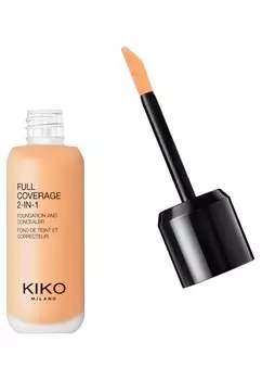 Тональный крем Full Coverage 2 In 1 Foundation And Concealer KIKO Milano, цвет 95 neutral gold