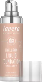 Тональный крем Hyaluron Liquid 01 Natural Ivory 30 мл lavera