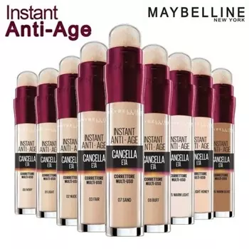 Тональный крем и консилер Maybelline Instant Anti-Age Face Eraser Maybelline New York