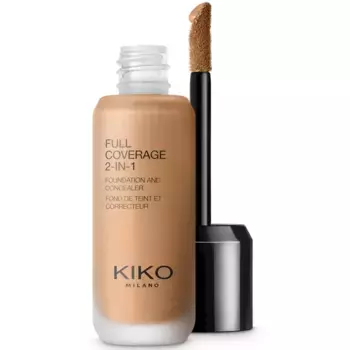 Тональный крем и консилер полного покрытия 2-в-1 Kiko Milano, 25 мл., цвет 95 neutral rose