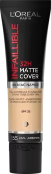 Тональный крем Infaillible 32H Matte Cover 155 Naturel Rose/Натуральная роза 30 мл L'Oreal
