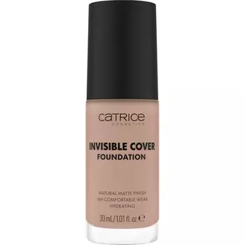 Тональный крем Invisible Cover Foundation 30 мл 027C Nude Moisturizing Long Lasting Natural для сухой кожи Vegan Без масел Без парабенов Без микропластика Catrice