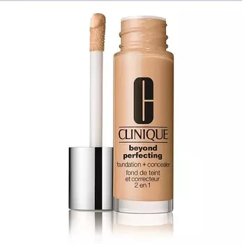 Тональный крем + консилер beyond perfecting foundation+concealer Clinique, цвет 01 linen, 30 мл