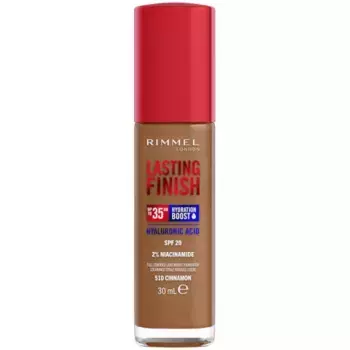 Тональный крем lasting finish 35 часов Rimmel, 30 мл., цвет 510 cinnamon