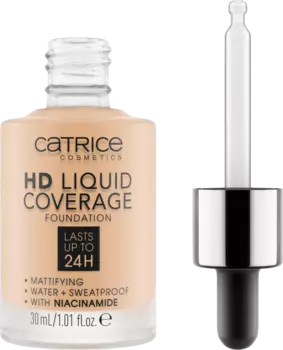 Тональный крем Liquid HD Coverage Water 008 Fair Beige 30 мл Catrice
