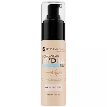 Тональный крем Longwear Hydrating Balm Foundation 01 Alabaster 30 G, Bell Hypoallergenic
