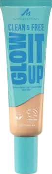 Тональный крем Manhattan Clean & Free Glow It Up Skin Tint 30 Soft Porcelain