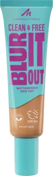 Тональный крем MANHATTAN Cosmetics Foundation Clean & Free Blur It Out Skin Tint 34 Soft Beige, 30 ml