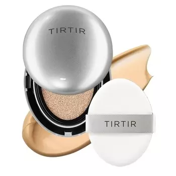 Тональный крем Mask Fit Aura Silver Cushion с эффектом полусияния, натуральный Tirtir