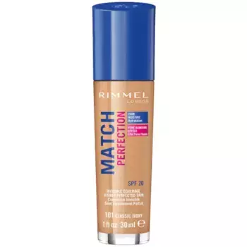 Тональный крем match perfection Rimmel, 30 мл., цвет classic ivory