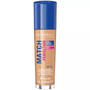 Тональный крем match perfection Rimmel, 30 мл., цвет porcelain
