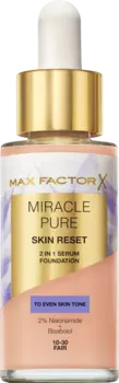 Тональный крем Max Factor Miracle Pure Skin Reset Foundation 10-30 fair