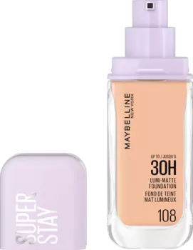 Тональный крем MAYBELLINE NEW YORK Foundation Super Stay Lumi Matte 108, 35 ml