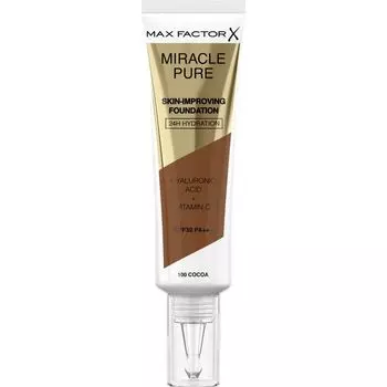 Тональный крем Miracle Pure, цвет 100 Какао Max Factor, 30 ml