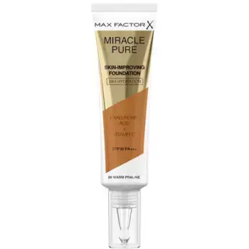 Тональный крем miracle pure для улучшения кожи Max Factor, 30 мл., цвет warm praline