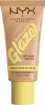 Тональный крем NYX Professional MakeUp Buttermelt Glaze Foundation 02 Vanilla Bean Butta LSF 30
