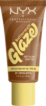 Тональный крем NYX Professional MakeUp Buttermelt Glaze Foundation 07 Toffee Butta LSF 30