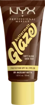 Тональный крем NYX Professional MakeUp Buttermelt Glaze Foundation 09 Hazelnut Butta LSF 30