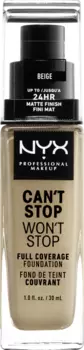 Тональный крем NYX Professional MakeUp Can't Stop Won't Stop Foundation 11 Beige