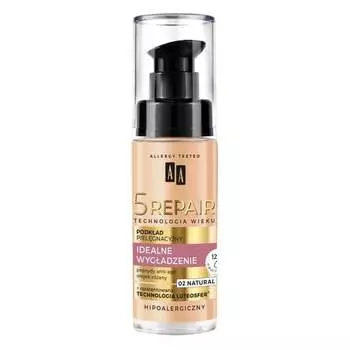 Тональный крем Perfect Smoothing Care — 02 Natural, 30 мл AA, Age 5 Repair Technology