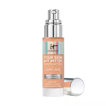 Тональный крем под макияж средней степени покрытия Your Skin But Better Foundation + Skincare It Cosmetics, цвет medium warm